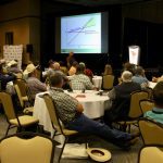 Dave Pratt, past owner of Ranch Management Consultants, teaches a Ranching for Profit workshop at the Canadian Beef Industry Conference in Penticton, B.C.