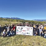 The University of Guelph-Ontario Ag College Beef Club at the Waldron Ranch.