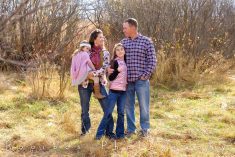 Roxanne and Kevin Ziola, along with daughters Josi and Cami, ranch near Red Deer, Alta.