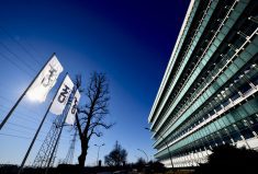 A CNH Industrial building in Turin, Italy. Photo: Reuters/ Massimo Pinca/File
