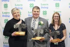 L to R: Patty Lasby, Brian Anderson, Carol Pollock.