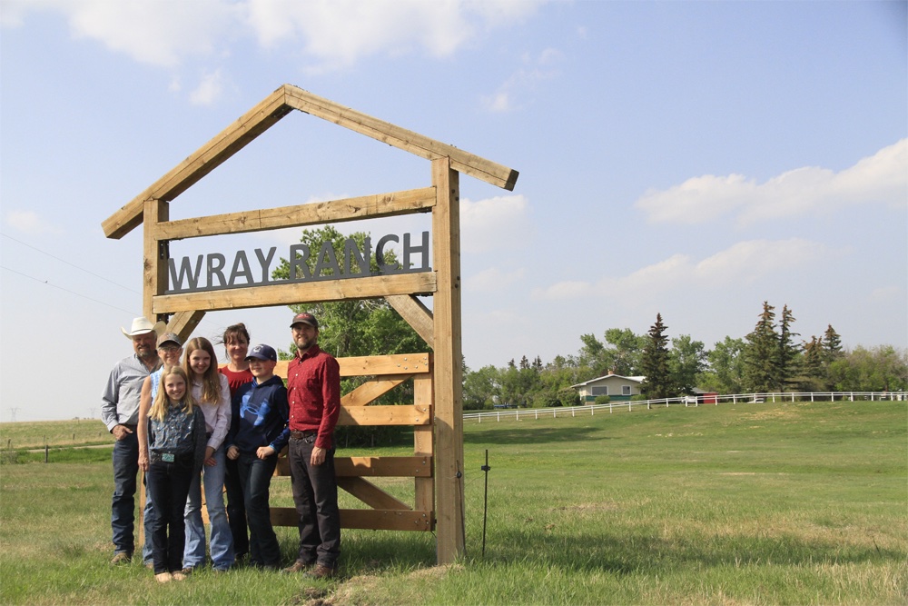 The Wray family.