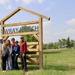 The Wray families: Doug, Linda, Joanne, Tim, Eva, Miriam and Jesse.