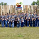 Canadian Junior Shorthorn Association National Show attendees.