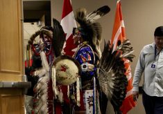 VIDEO: Long Creek Drum Group Makes Grand Entrance at Agribition