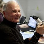 Dr. Roger Davis, based in Alberta, continues to influence embryo transplant technology in Canada and around the world.