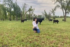 Dr. Gleise da Silva earned her PhD in Florida before being named the BCRC-Hays research chair in beef production systems at the University of Alberta. She is currently at the helm of a project looking for links between feed efficiency and weather tolerance in beef cattle.