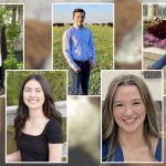 Clockwise from top left: Ruby Briand, Jackson Goudy, Jordynn Rogers, Danica Davis and Carmen Wolfe.