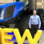 Sean Dorosz, New Holland global product manager for T8 and T9 tractors. Photo: Greg Berg