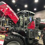 In late 2023, Massey Ferguson’s 500R sprayer was recognized with a 2024 AE50 award. Photo: Greg Berg