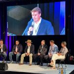 Kirk Wildman joined an esteemed international panel to discuss all things Angus. L to R: Moderator PJ Budler (U.S.), Kirk Wildman (Canada); Billy Estrada (Mexico), Mark McCully (U.S.); William McLaren (Scotland) and Erica Halliday (Australia).