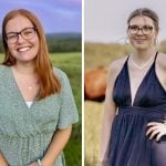 Katie Brock (left) and Jocelyn Kennedy.
