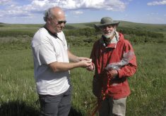 Walter Wims and John Dormaar.