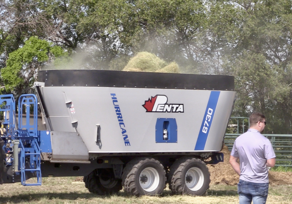 Penta TMR mixer at Ag in Motion 2024