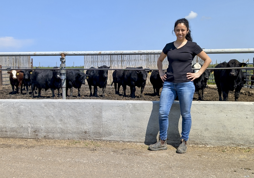 Beatriz Montenegro Gonzalez was inspired by conversations with her ranching partner to look at how to supplement straw-based diets during drought.