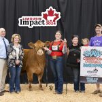 Grand Champion Showperson Rebecca Hess.