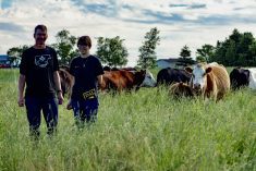 John Duynisveld and daughter, Maria, winners of the national TESA for 2024.
