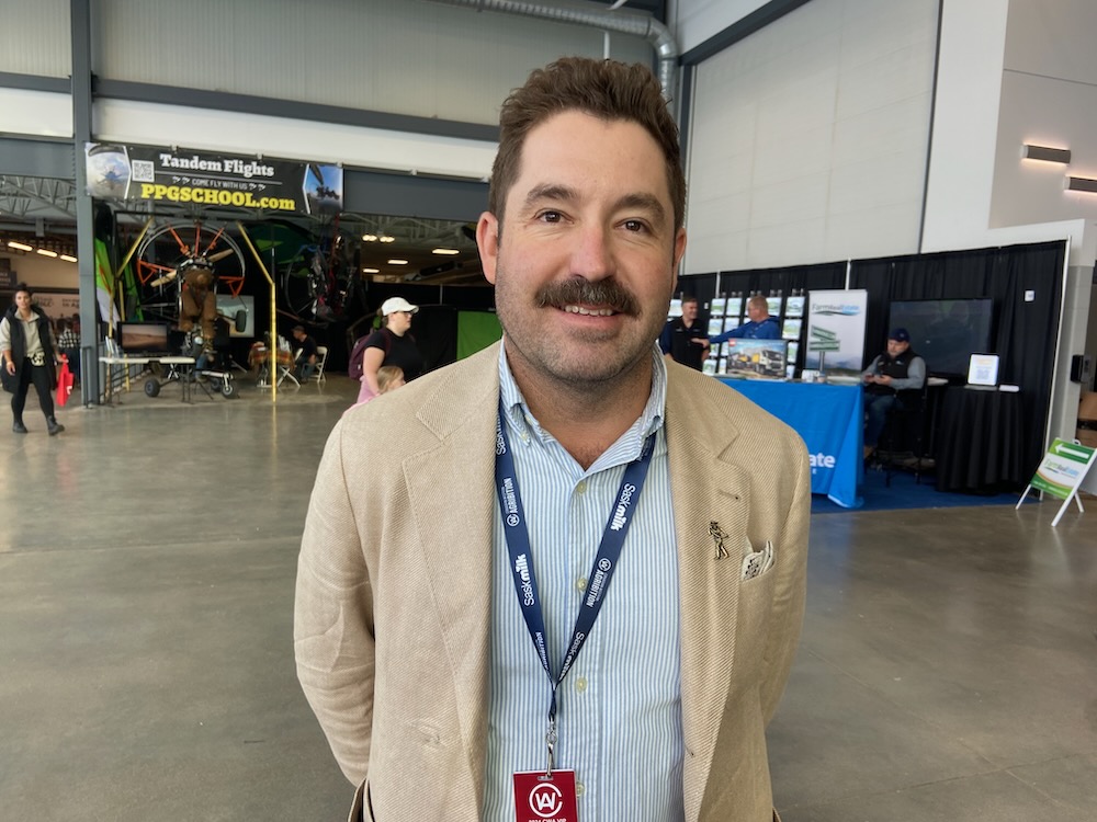 Bryce Camm is the chair of Australia Beef and a beef producer who attended Agribition.