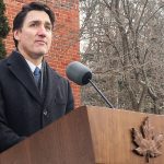 Prime Minister Justin Trudeau announces his intention to step down as Liberal leader from his Rideau Cottage residence in Ottawa, Ont., Jan. 6, 2025. PHOTO: REUTERS/PATRICK DOYLE