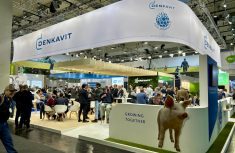 A typical EuroTier booth.