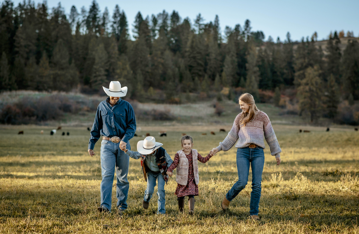 Cassie Marchand and family