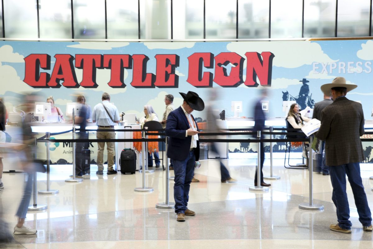 Ranchers and beef industry leaders attending CattleCon, America's biggest annual conference for beef producers, in San Antonio, Texas.
