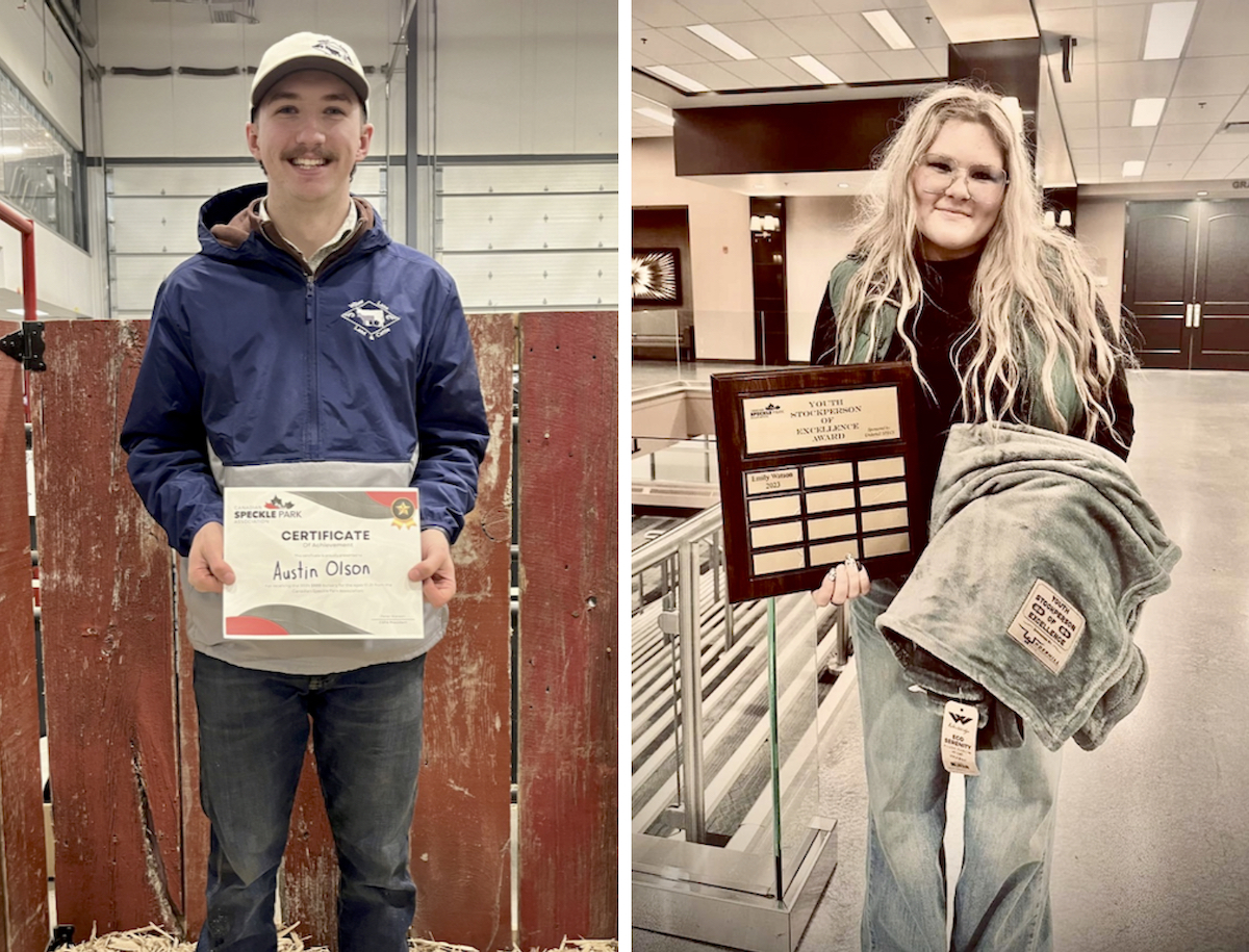 Austin Olson and Alivia Ainslie