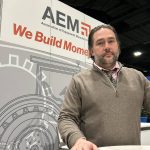 It’s a difficult time in America for lobbyists such as Kip Eideberg, who represents the Association of Equipment Manufacturers. The Trump administration is determined to impose tariffs on imports, regardless if it hurts industries like farm equipment manufacturers, Eideberg said at the Commodity Classic in Denver. Photo: Robert Arnason