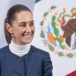 Mexican President Claudia Sheinbaum sees more trade between Canada and Mexico following tariff hit. Photo: Eneas De Troya/Creative Commons