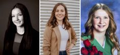 Left to right: Abigail Tilleman, Heidi McFadden, Skylar Winters.