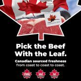 Campaign marketing creative that Canada Beef is using to support Canada’s beef sector and its producers.