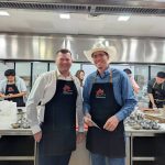 Alberta Agriculture Minister RJ Sigurdson and beef producer Brodie Haugan joined Canada Beef in Vietnam. Photo: Canada Beef