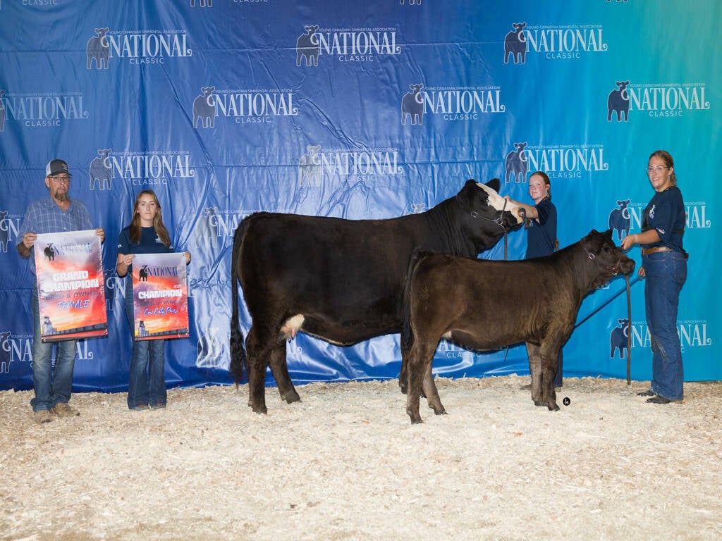 Champion Bred & Owned Female: Me ‘N My Certinaly Flirtin 35L, exhibited by Sadie Anwender. Photo: Supplied