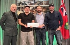 Van Osch family, winners of the Ontario Environmental Stewardship Award.