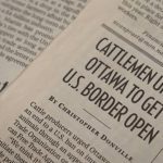 Article from the early days of the BSE crisis. Source: Canadian Cattle Association