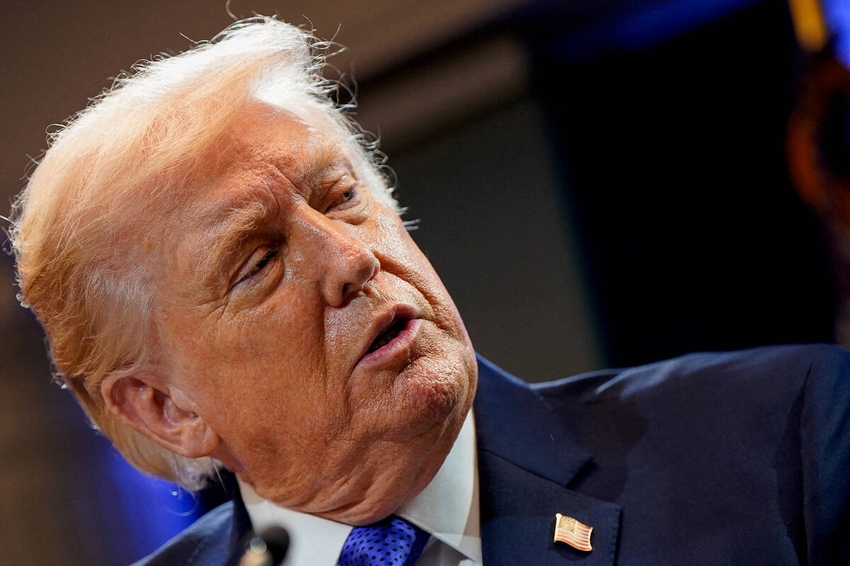 U.S. President Donald Trump speaks during a press briefing at the White House, following the Supreme Court&rsquo;s ruling that Trump had exceeded his authority when he imposed tariffs, in Washington, D.C., U.S., February 20, 2026. Photo: REUTERS/Elizabeth Frantz

