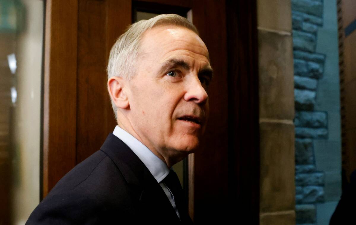 FILE PHOTO: Prime Minister Mark Carney told reporters the federal government would suspend taxes on gas and diesel, starting April 20. Photo: REUTERS/Patrick Doyle
